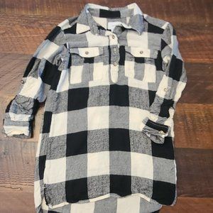 Old Navy plaid shirt dress